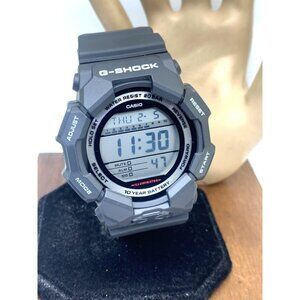 Casio Men's Watch G-Shock GD010 Black Resin Digital Sport Military 48mm 3569